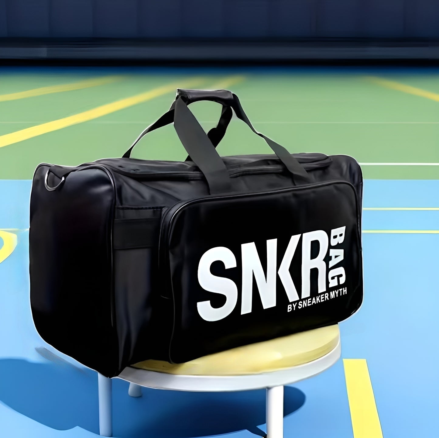 Sac de Sport Noir Organisé SNKR - Compartiments Multiples